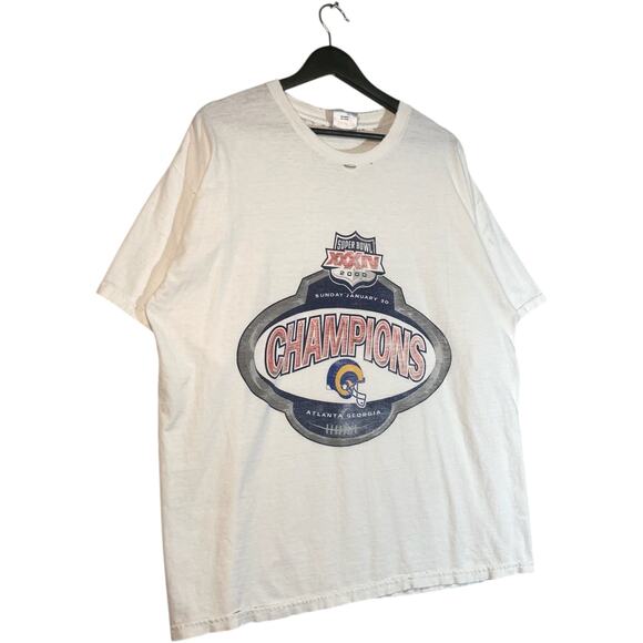 Vintage Atlanta Georgia Super Bowl XXXVI Champions Tee XXL - Picture 4 of 7